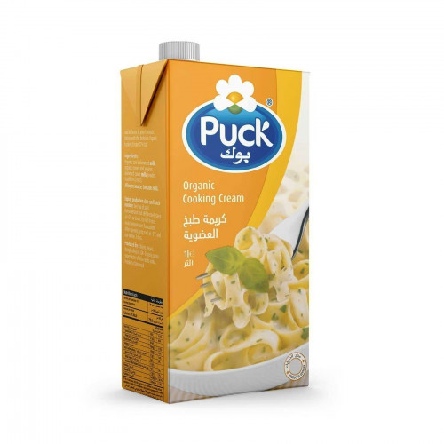 Puck Organic Cooking Cream 1Ltr