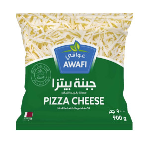 Awafi Shredded Pizza Cheese 900Gm