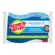 Scotch Brite Non Scratch Sponge Cellulosic 3 Pieces