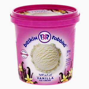 Baskin Robbins Vanilla Ice Cream 120ml