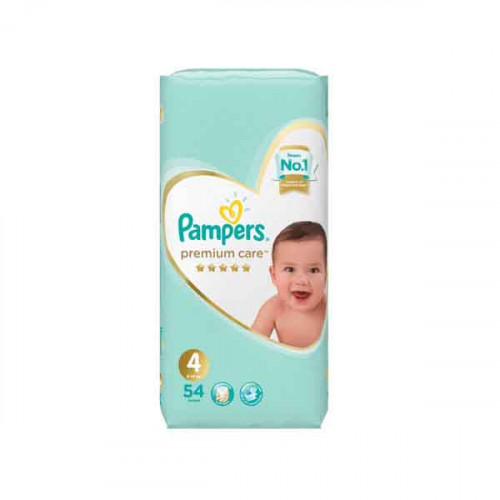 PampersÂ  Premium Care Diapers S4 54's