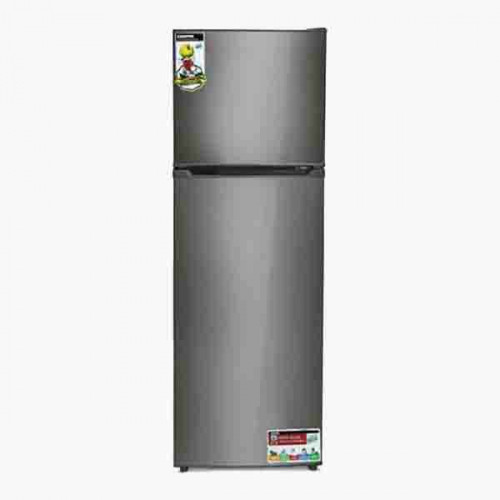 Geepas GRF-3207SSXXN Double Door Refrigerator 320Litre