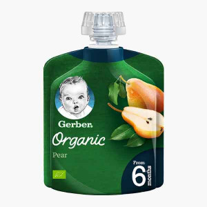 Gerber Organic Pear Puree 90g
