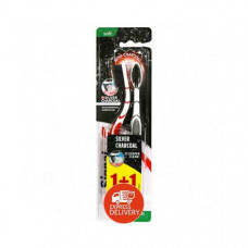 Signal Tooth Brush Charcoal Soft 2's