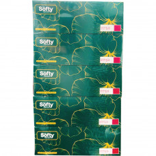 Softy Facial Tissue 200 Sheet ( Assorted)