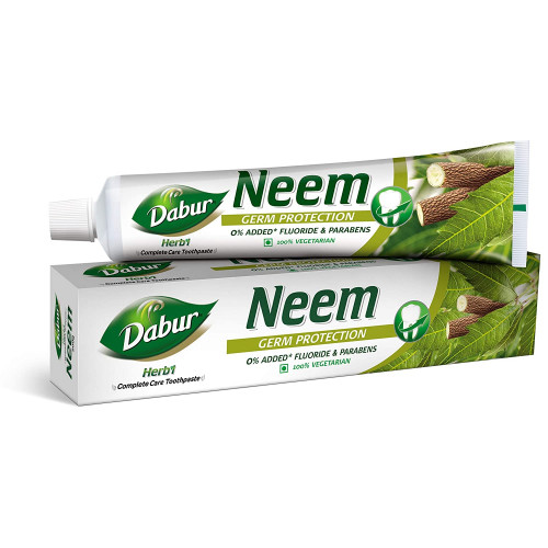 Dabur Herbal Neem Toothpaste 150g -- دابور عشبي نعيمي معجون أسنان 150مل