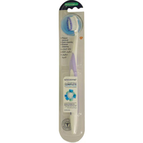 Sensodyne Advanced Complete Protection Medium Toothbrush -- سينسودين فرشات أسنان مقدمة كامل حماية متوطة فرشات أسنان