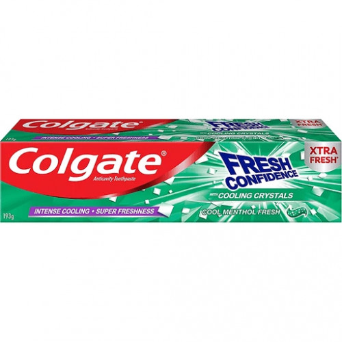 Colgate Toothpaste Fresh Confidence Cool Menthol Fresh -- كولجيت معجون أسنان ثقة بالمنثول المنعش Colgate Toothpaste Fresh Confidence Cool Menthol Fresh -- كولجيت معجون أسنان ثقة بالمنثول المنعش