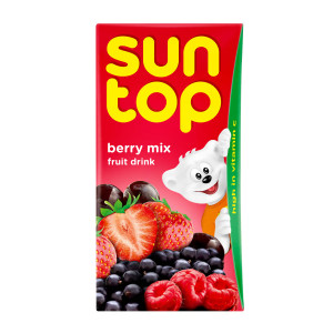 Suntop Berry Mix Juice 125ml -- سنتوب عصير مشكل تو..