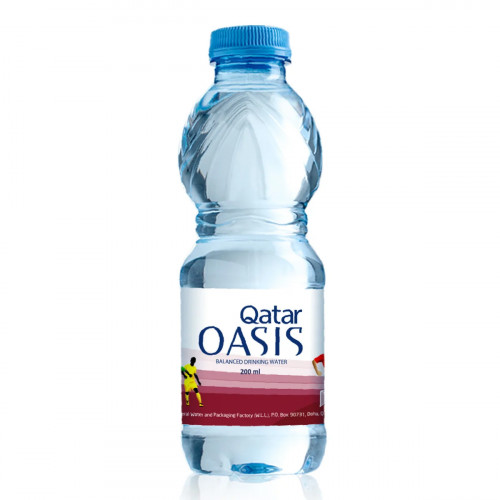 Qatar Oasis Balanced Drinking Water 40 x 200ml -- قطر أوياسيس شراب مياه 40*200مل  Qatar Oasis Balanced Drinking Water 40 x 200ml -- قطر أوياسيس شراب مياه 40*200مل