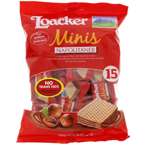 Loacker Minis Napolitaner 150g -- لوكير مينس نابوليتانير150جم