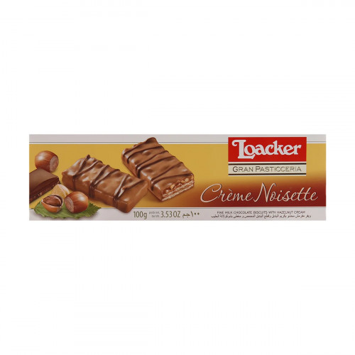 Loacker Creme Noisette 100g -- لوكير كريم نوسيتي 100جم
