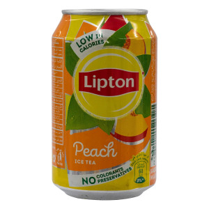 Lipton Peach Ice Tea Can 315ml -- ليبتون شاي مثلج ..