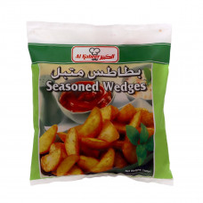 Al Kabeer Seasoned Wedges 750g -- الكبير - ويدجز متبلة 750 جرام