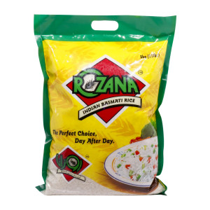 Rozana Indian Basmati Rice 5kg -- روزانا أرز بسمتي..