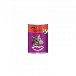 Whiskas tasty mince beef 400g -- ويسكاس لحم بقري م..