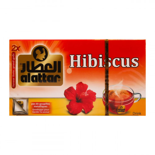Al Attar Hibiscus Tea 25pcs -- العطر هيبيكاس شاي25حبة