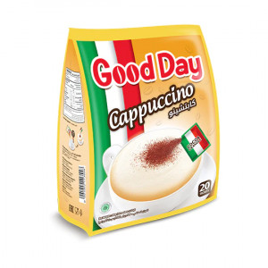 Good Day Instant Coffee Cappuccino 3 In 1 Bag 25g ..