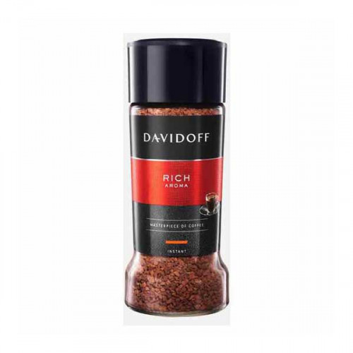 Davidoff Instant Coffee Rich Aroma 100gm -- قهوة دافيدوف سريعة الذوبان ريتش اروما 100 جرام Davidoff Instant Coffee Rich Aroma 100gm -- قهوة دافيدوف سريعة الذوبان ريتش اروما 100 جرام