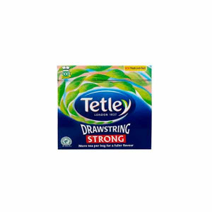 Tetley Drawstring Strong Black Tea 100s -- تيتلى ا..