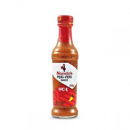 Nandos Peri-Peri Sauce Hot 250ml -- صوص الفلفل الحار بيري بيري 250 مللي من ناندوس