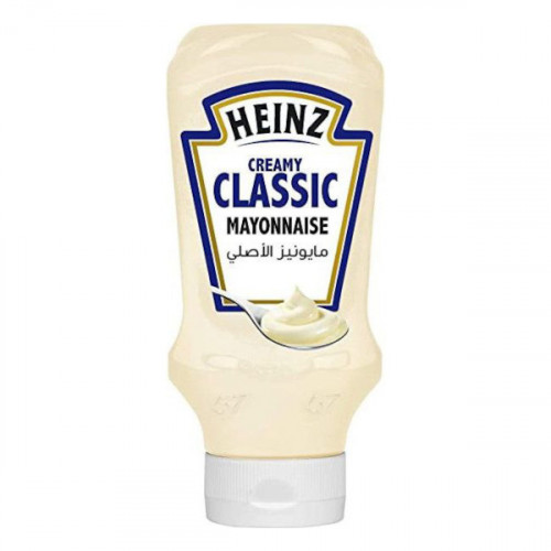 Heinz Creamy Classic Mayonnaise 225ml -- هاينز مايونيز الأصلي 225 مل Heinz Creamy Classic Mayonnaise 225ml -- هاينز مايونيز الأصلي 225 مل