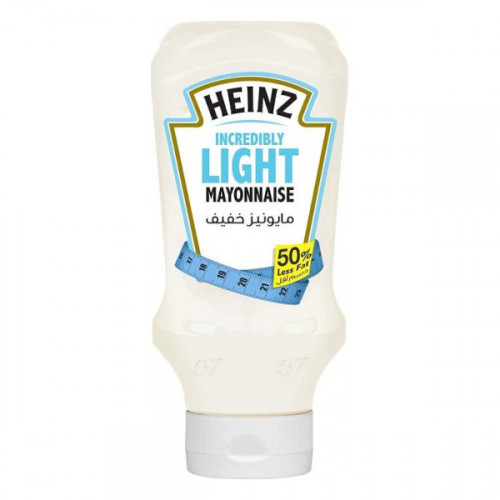 Heinz Light Mayonnaise 225ml -- هاينز مايونيز لايت 225 مل Heinz Light Mayonnaise 225ml -- هاينز مايونيز لايت 225 مل