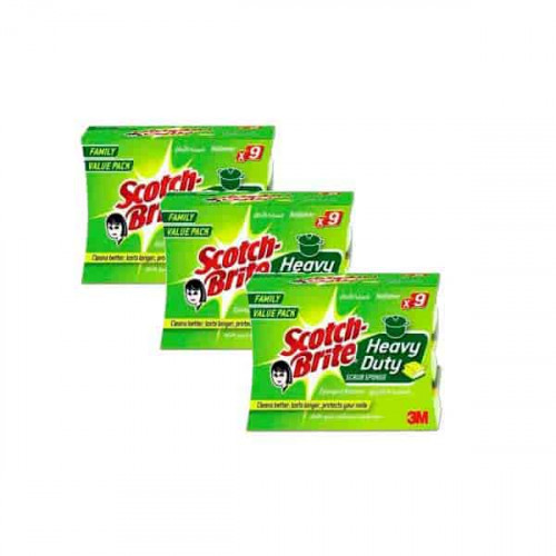 Scotch Brite Scrub Sponge Nail Saver (2+1 Free) -- فوط واسفنجة Scotch Brite Scrub Sponge Nail Saver (2+1 Free) -- فوط واسفنجة
