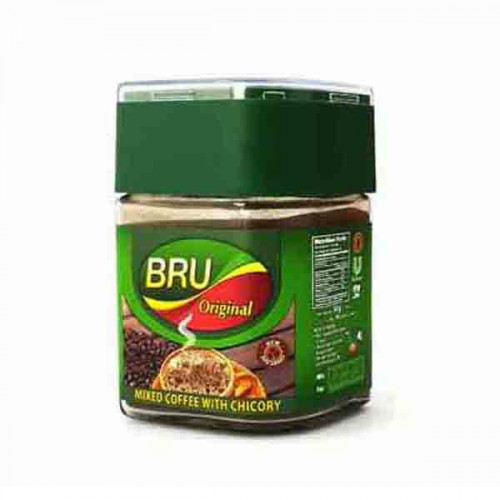 Bru Coffee Original 50gm -- برو - قهوة سريعة التحضير أصلية 50 جرام Bru Coffee Original 50gm -- برو - قهوة سريعة التحضير أصلية 50 جرام