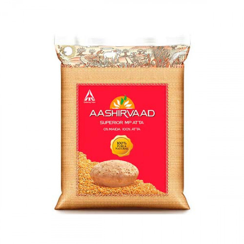 Aashirvaad Whole Wheat Flour(Shudh Chakki Atta) 2Kg -- اشيرواد دقيق القمح 2كجم Aashirvaad Whole Wheat Flour(Shudh Chakki Atta) 2Kg -- اشيرواد دقيق القمح 2كجم