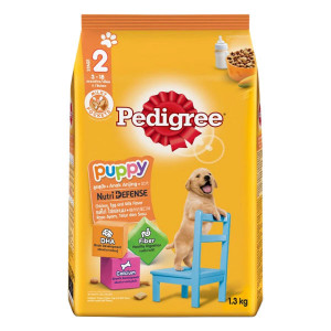 Pedigree Puppy Dog Food Chicken Egg & Milk 1.3Kg -..
