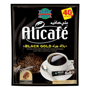 Alicafe Black Gold Instant Black Coffee 40 x 2.5gm..