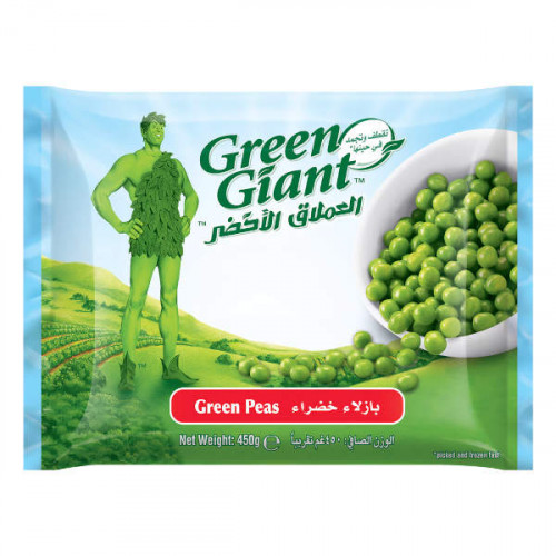 Green Giant Green Peas 450gm -- العملاق الأخضر بازلاء خضراء 450 جم Green Giant Green Peas 450gm -- العملاق الأخضر بازلاء خضراء 450 جم